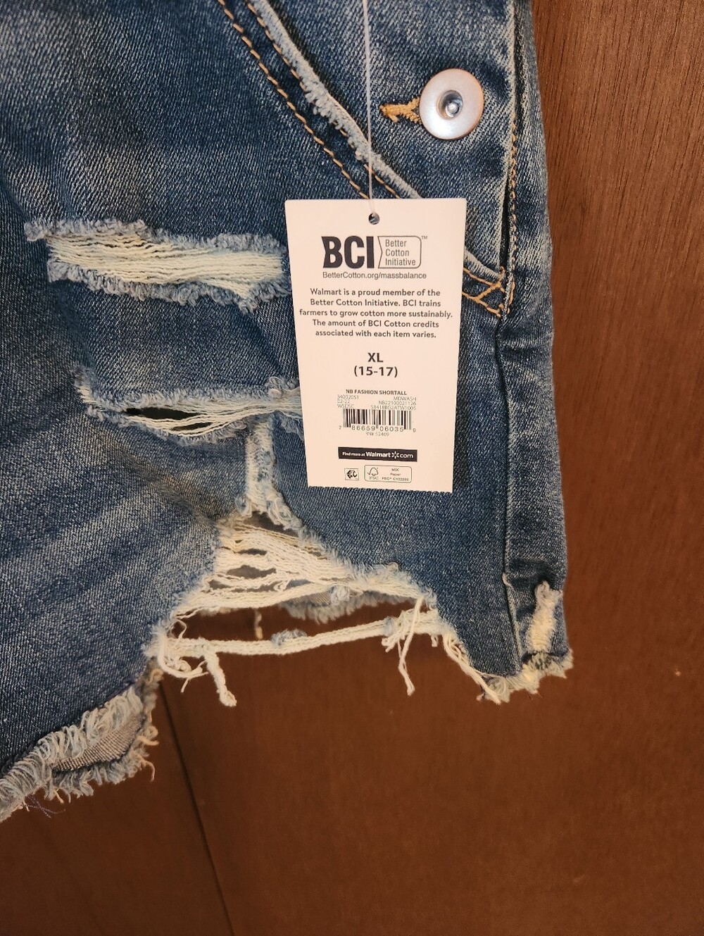 NWT Denim Shorts Overalls - Picture 2 of 4